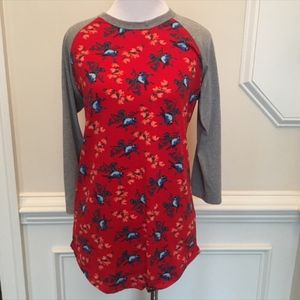 Lularoe Randy Shirt BLUEBIRDS